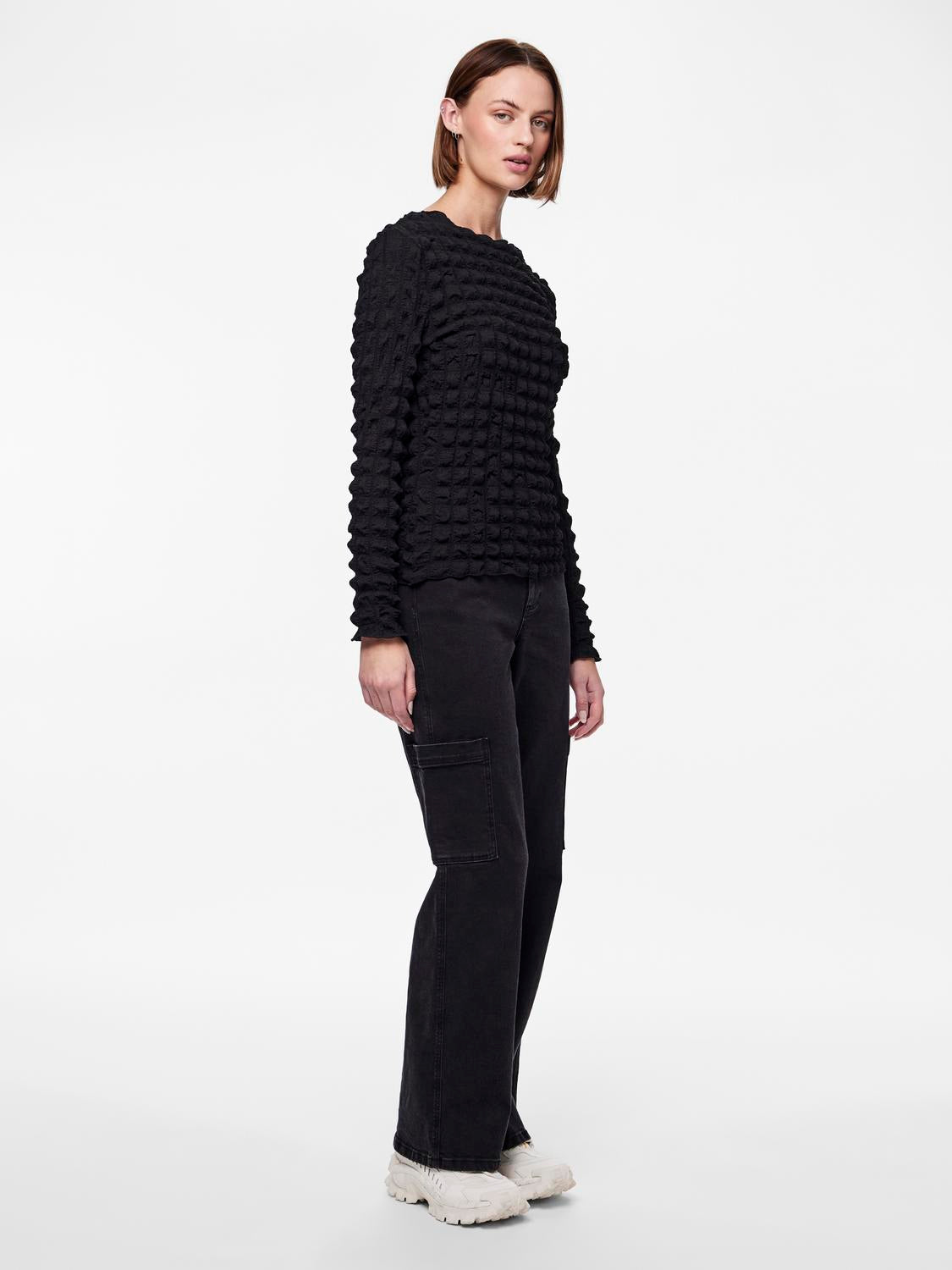 PCMISSIE T-Shirts & Tops - Black